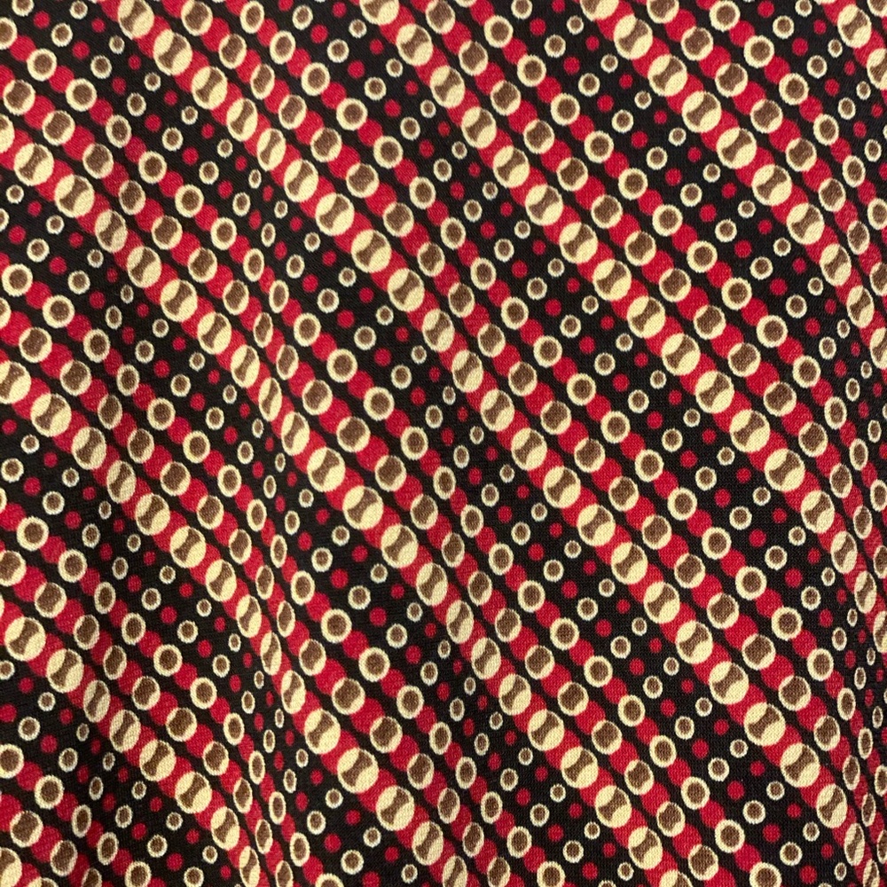 Multi pattern knee length skirt